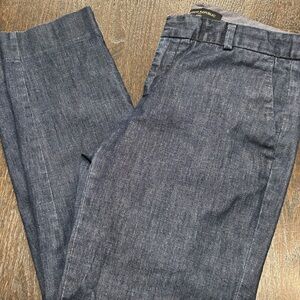 Banana Republic Women's Dark Indigo Cropped Pants